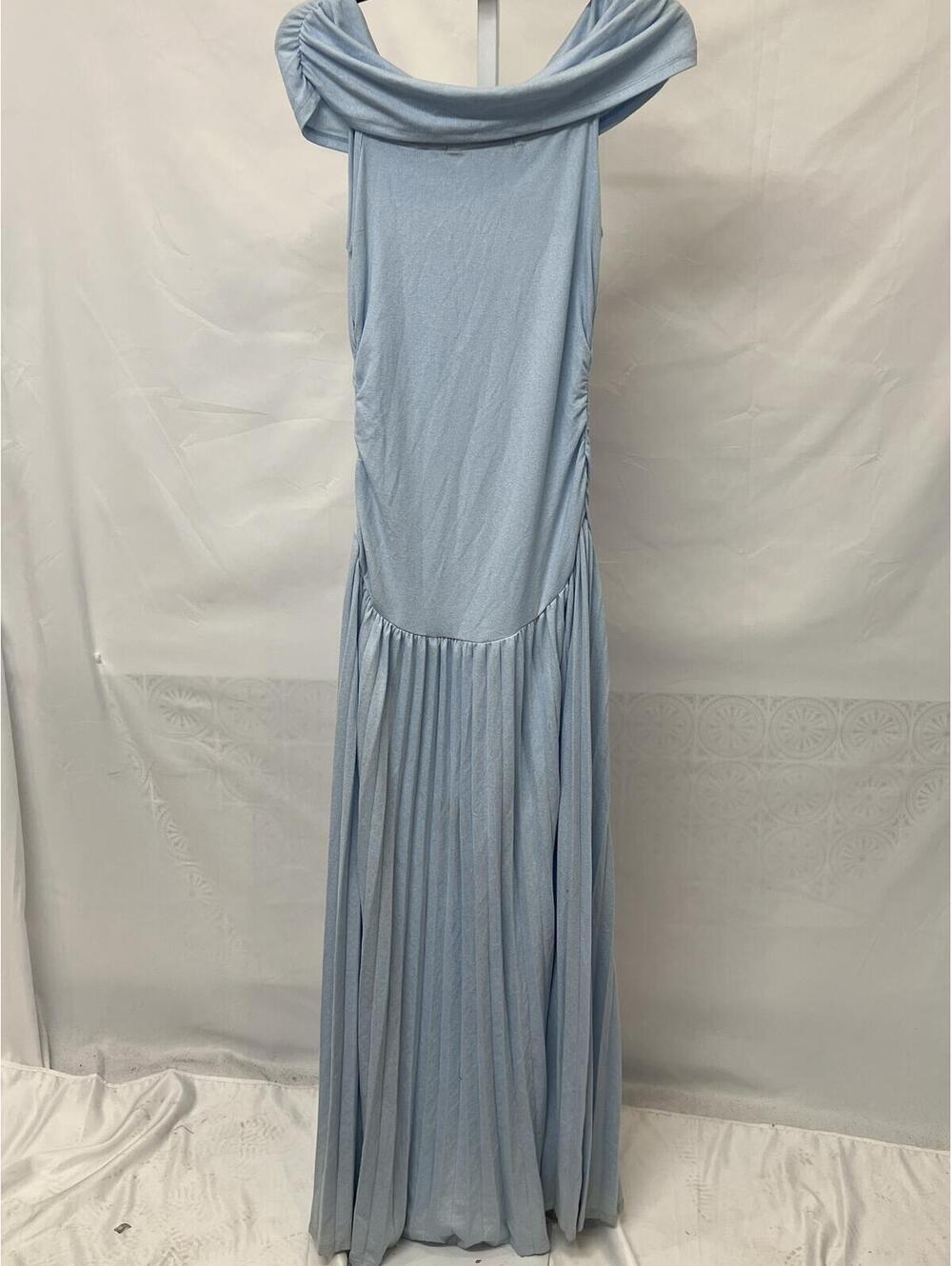 LIONESS Field Of Dreams Dress in Light Blue - Picture 8 of 8